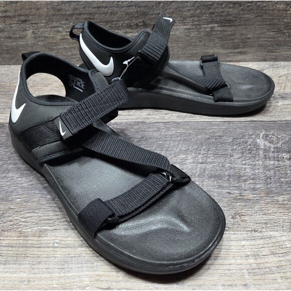 Men’s Nike Vista Casual Sandals Black/White DJ6606-001 US 13 - Picture 1 of 7